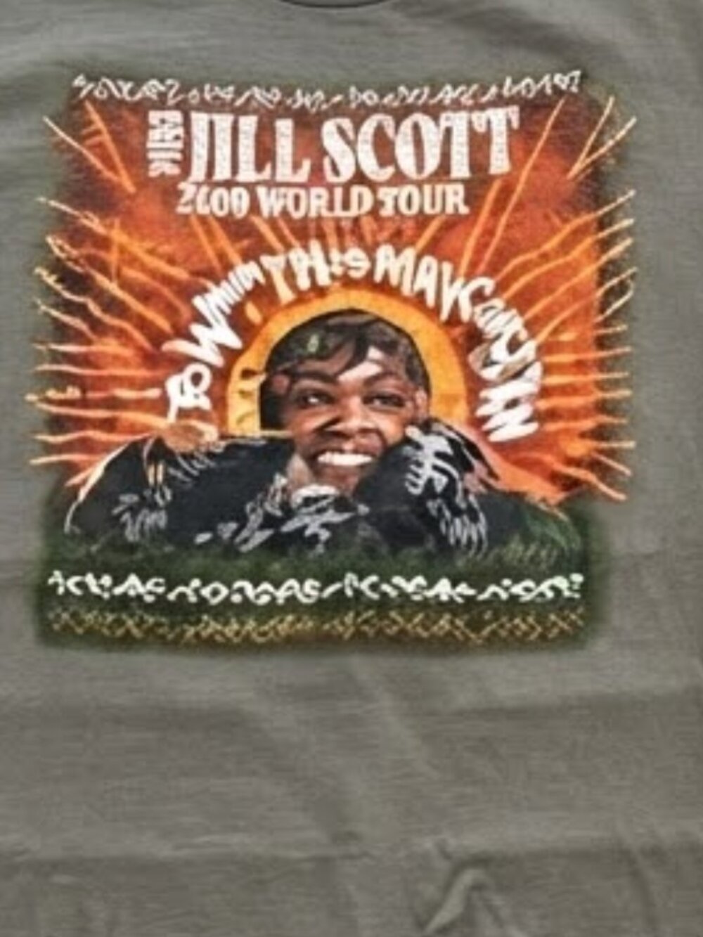 Jill Scott World Tour 2026 T-Shirt S-5XL - Picture 2 of 3